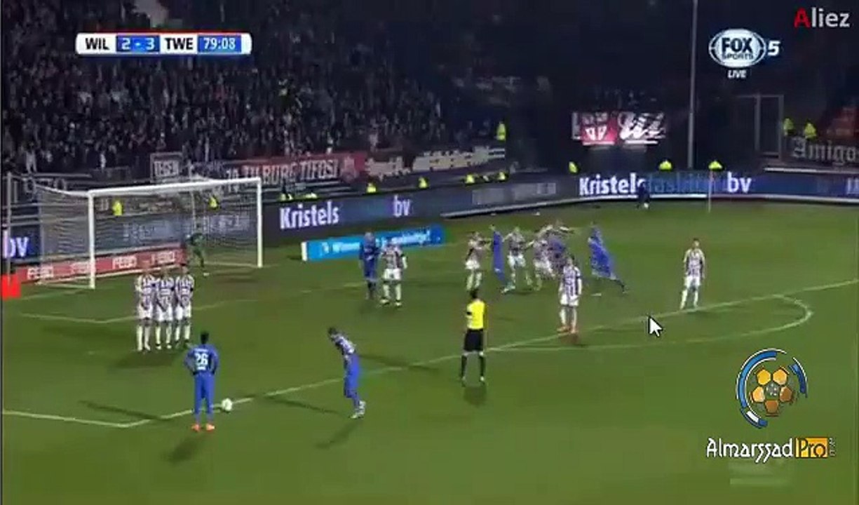 Ziyech H Goal Willem II 2 - 3 Twente - 02.04.2016 -