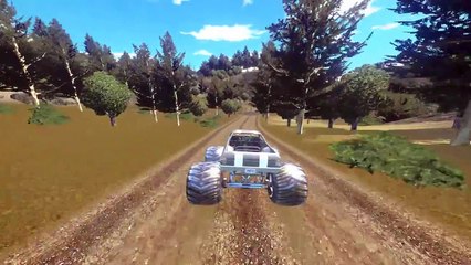 Hulk & Spiderman, Flash McQueen de Cars 2, Monster truck, Dinoco Disney Pixar | Dessin ani