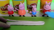 Pig George e Familia Peppa Pig e massinha De Modelar Play-doh Halloween!!! Em Portugues To