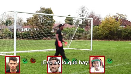 Penalty Challenge with KSI, Rulem Sports and JMX | Juan Mata