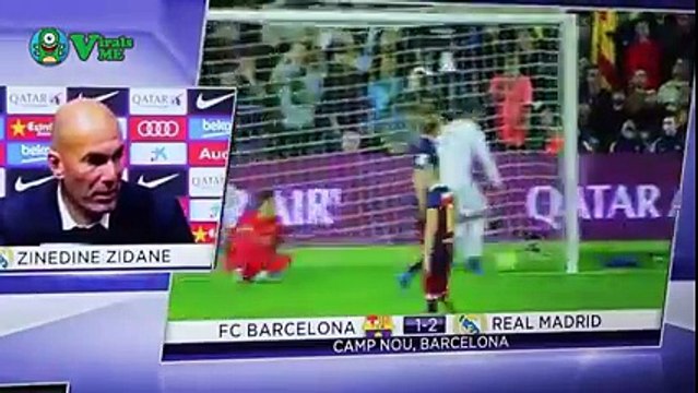 Zinedine Zidane Interview - Barcelona vs Real Madrid 1-2 2016