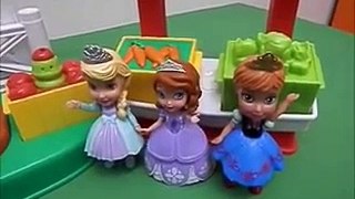 BARBIE TOY EPISODES 2015 - Mini Toddler Elsa & Anna/Sofia The First Toys - Disney Princess