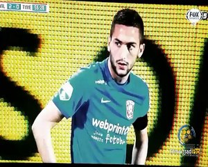 هدفين ومساهمة في هدف لـ حكيم زياش Willem II 2 - 3 Twente - 02.04.2016 -