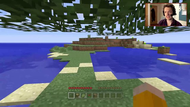 Minecraft Xbox Lets Play - Survival Island Part 1 [XBOX 360 ONE EDITION] - Seed Sandman - Hardcore