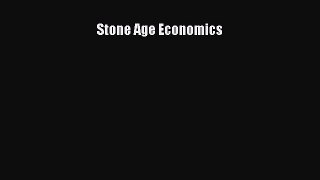 Read Stone Age Economics Ebook Free