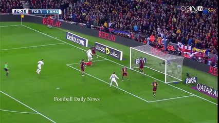 Real vs barsa final goal