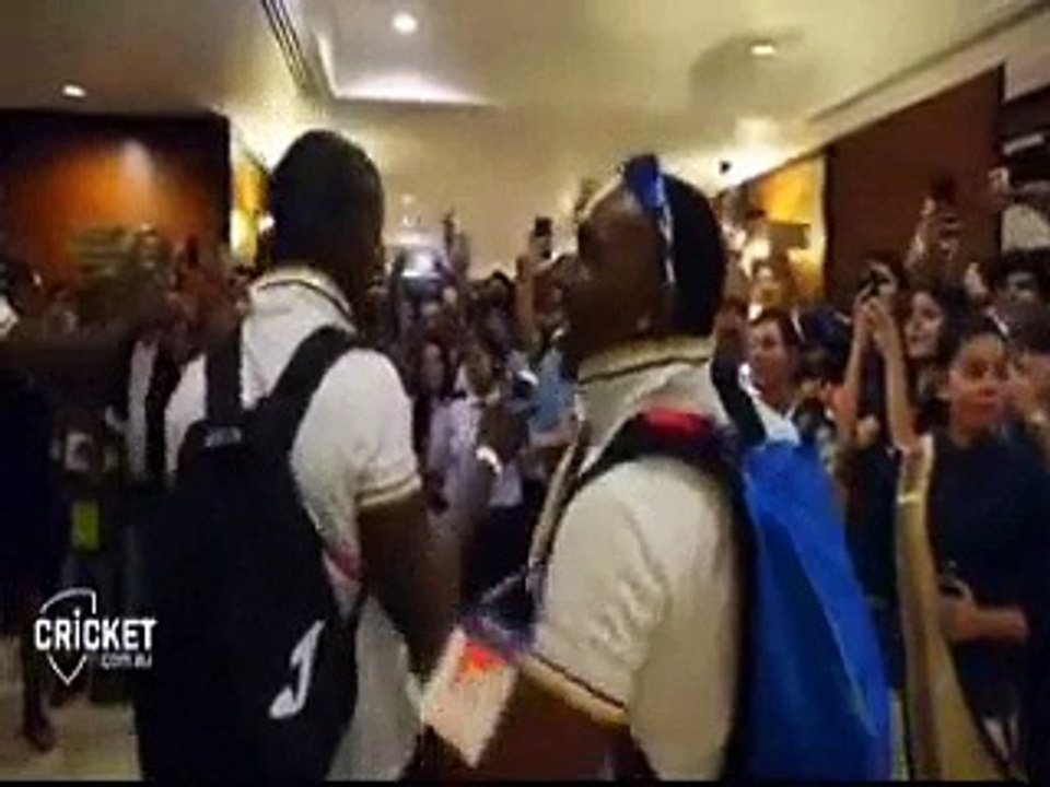 WEST INDIES celebration after qualifying in T20 World Cup Final