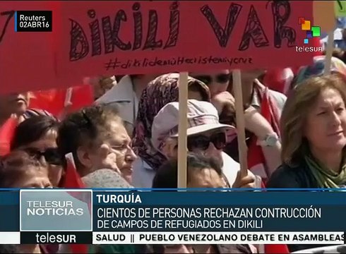 Turquía: rechazan la construcción de campos de refugiados en Dikili