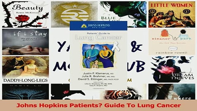 Read Johns Hopkins Patients Guide To Lung Cancer Ebook Free
