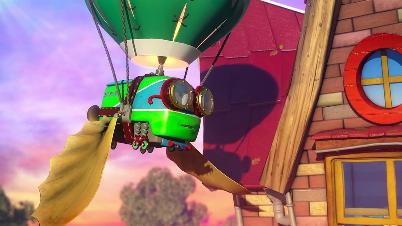 Веселый паровозик Тишка - Новые серии! - Летающие �