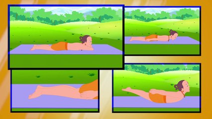 Learn Yoga in Hindi - Shalabhasana