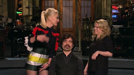 Gwen Stefani Asks SNL Host Peter Dinklage About Jon Snow