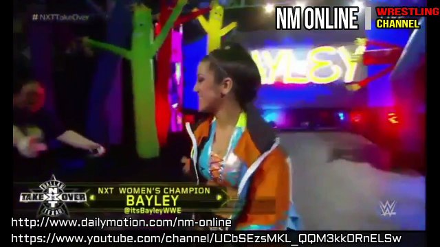 NXT TakeOver Dallas Asuka vs Bayley (NXT women's Championship) Part 1