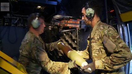 AC 130 Gunship Live fire Mission