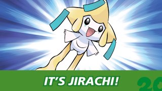 Celebrate #Pokemon20 with the Mythical Pokémon Jirachi!