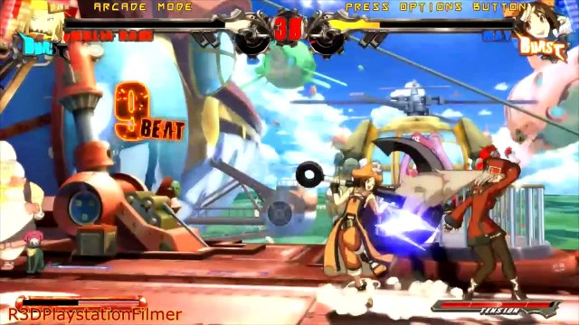 Guilty Gear Xrd - SIGN - PS4 - All Millia Arcade Mode Stages {English, Full 1080p HD}
