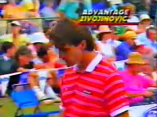 McEnroe vs Zivojinovic - QF  Australian Open 1985 - 09/12