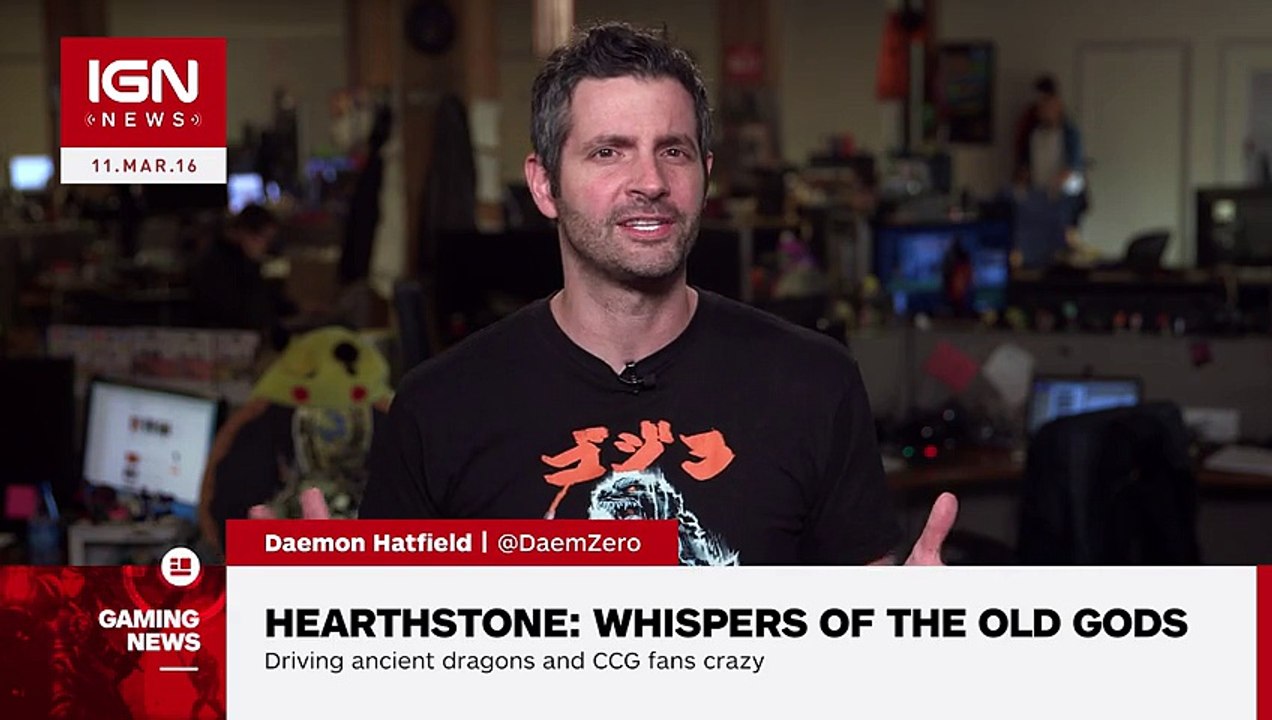 Hearthstone: Whispers of the Old Gods Revealed - IGN News
