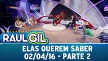 Naldo no Elas Querem Saber - 02.04.16 - Parte 2