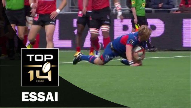 TOP 14 – Oyonnax - Grenoble : 20-27 Essai Charl MCLEOD (GRE) – J20 – Saison 2015-2016