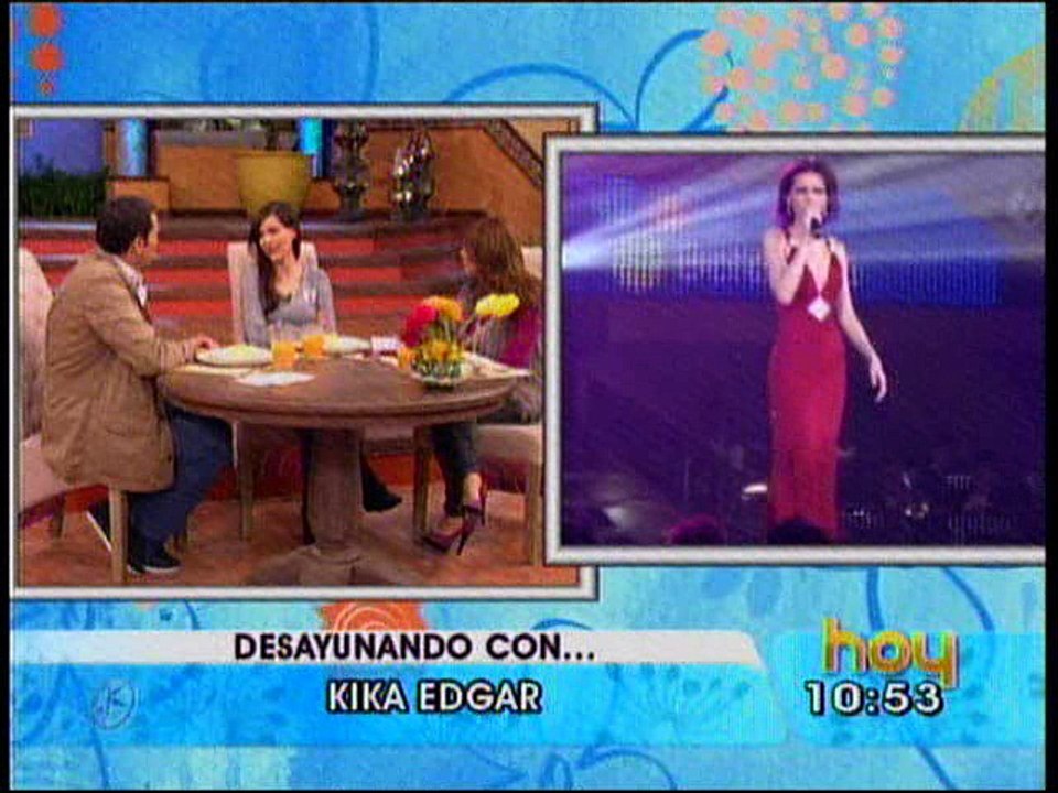 Desayunando con kika edgar