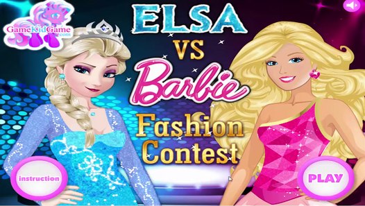 elsa and barbie game