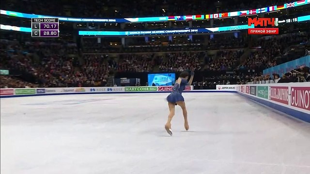 WC2016 Evgenia MEDVEDEVA FS