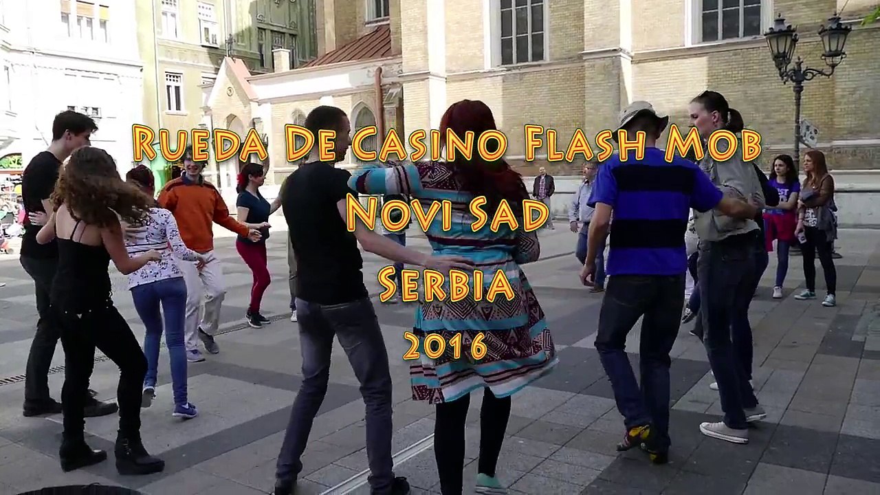 Rueda De Casino Flash Mob - Novi Sad, Serbia, 2016