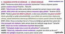 11.Sınıf 7.Ünite 2-İslam Sanat Estetik - Sesli anlatım - dindersi.wordpress