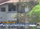 Suspect in custody after standoff at Tempe Days Inn