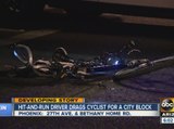 Bicyclist dragged for city block after crash dies