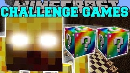 Minecraft PopularMMOs: PAT AND JEN BLAZE TITAN CHALLENGE GAMES - Lucky Block Mod