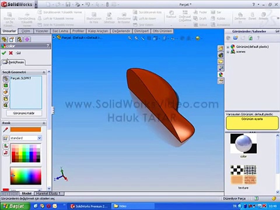 SolidWorks Cavity Yöntemi İle Kalıp Oluşturma