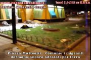 Cagliari, i migranti dormono in Piazza Matteotti e in via Roma (Comune)