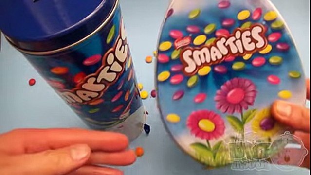 New Learn Colours with Surprise Eggs and a Smarties Rainbow! - YouTube