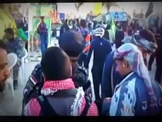 معجزة طريق كربلاء اروع مشاهد المشاية مع اروع لطمية