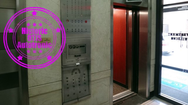 Historic OTIS Autotronic Elevators at Investment Building Pittsburgh PA with POP OUT BUTTONS
