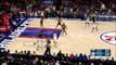 Myles Turner Rejects Stauskas Dunk Attempt | Pacers vs Sixers | April 2, 2016 | NBA 2015-16 Season