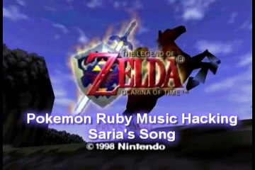 Pokemon Ruby Music Hacking - Saria's Song