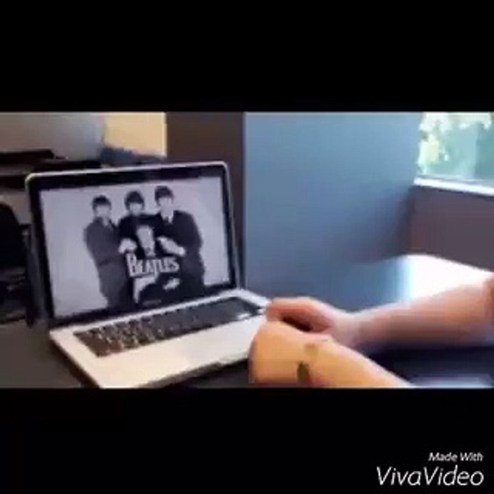 When girl want to listen Arabic song funny video