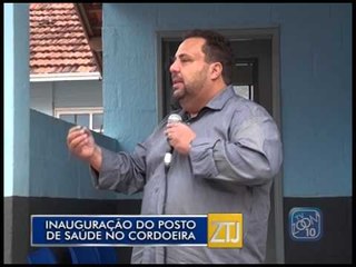 13-05-2015 - SUBUNIDADE DE SAÚDE INAUGURADA NO CORDOEIRA - ZOOM TV JORNAL