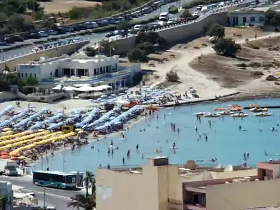 Mellieha bay, Malta