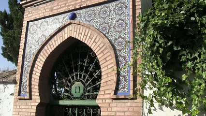 Dzielnica Albacin w Grenadzie, Hiszpania 7 lipca 2015 r.