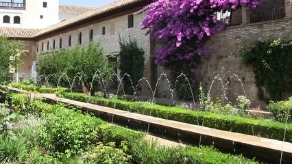 Alhambra –zespół pałacowy w Grenadzie, Andaluzja- Hiszpania, 7 lipca 2015 r.