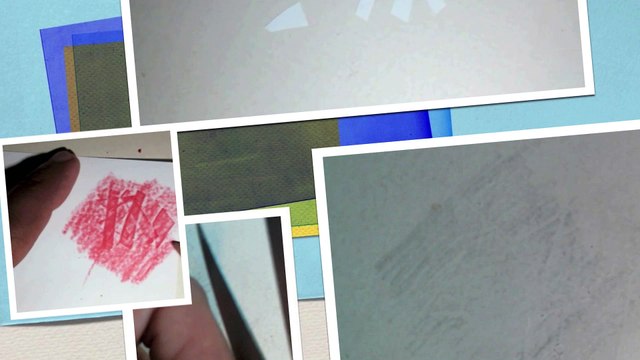 Frottages (technique par silhouettes et découpes)