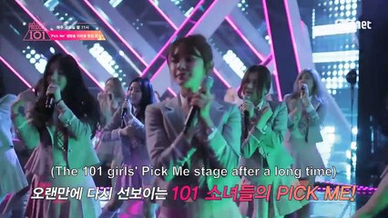 [ENGSUB] 101 Pick Me Final BTS