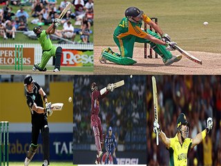 Top 5 best hitters of cricket 2016