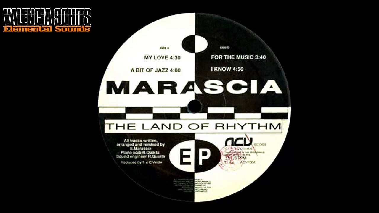 Marascia - For The Music      [1992]