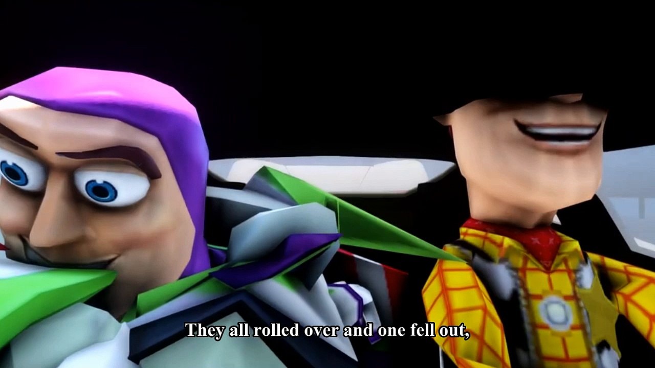 Spiderman Songs Lyrics ♫ Roll Over (Ten in a bed) ♫ Custom Disney Cars Lightning McQueen