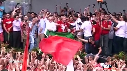 Manifestations de soutien à Dilma Rousseff